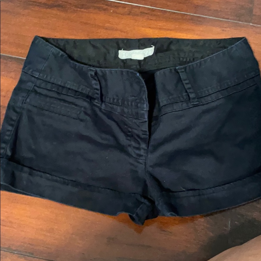 Black shorts